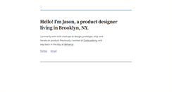 Desktop Screenshot of jasonforal.com