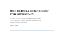 Tablet Screenshot of jasonforal.com